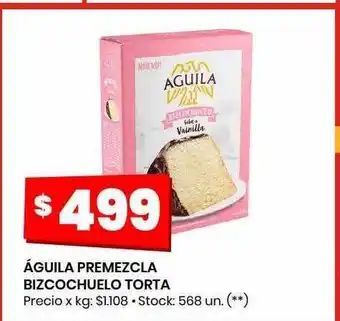 Changomas Águila premezcla bizcochuelo torta oferta