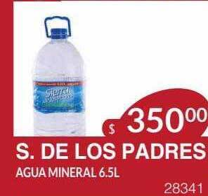 Masivos S. de los padres agua mineral oferta