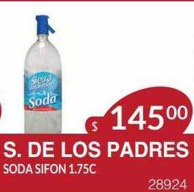 Masivos S. de los padres soda sifon oferta