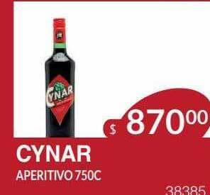 Masivos Cynar aperitivo oferta