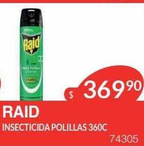 Masivos Raid insecticida polillas oferta
