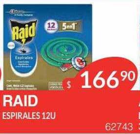 Masivos Raid espirales oferta