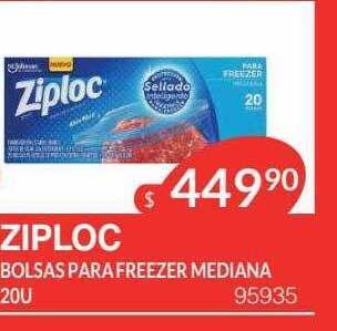 Masivos Ziploc bolsas para freezer mediana oferta