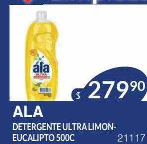 Masivos Ala detergente ultra limon-eucalipto oferta