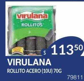 Masivos Virulana rollito acero oferta