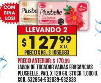 Coto Jabón de tocador varias fragancias plusbelle oferta