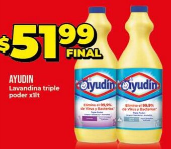Supermayorista Vital Ayudin Lavandina triple poder x1lt oferta