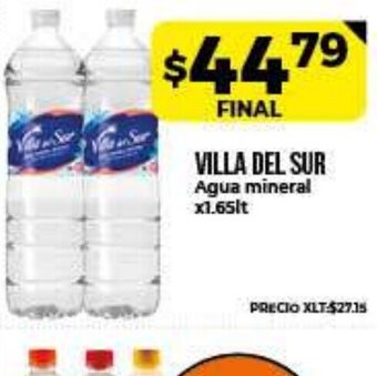 Supermayorista Vital Villa del sur Agua mineral x 1.65lt oferta