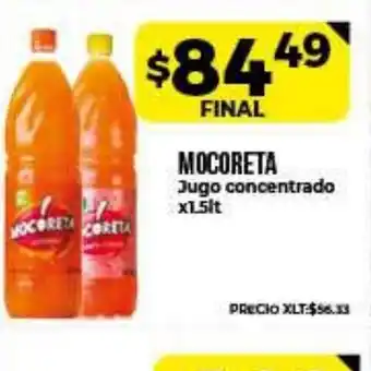 Supermayorista Vital Mocoreta Jugo concentrado x 15lt oferta