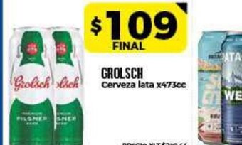 Supermayorista Vital Grolsch Cerveza Lata x 473cc oferta