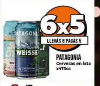 Supermayorista Vital Patagonia Cervezas en lata x 473cc oferta