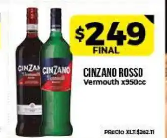 Supermayorista Vital Cinzano Rosso Vermouth x950cc oferta