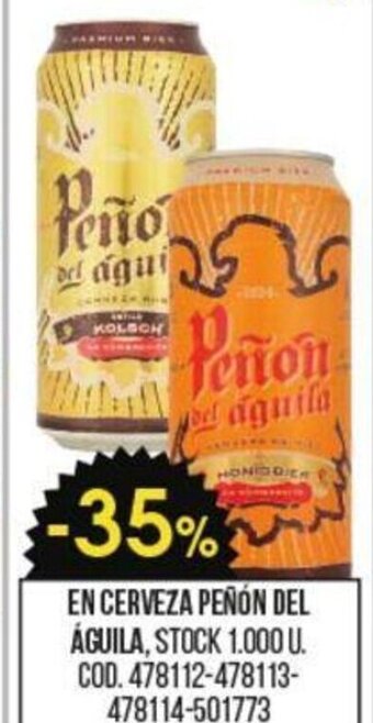 Coto En Cerveza Peñón Del Águila oferta