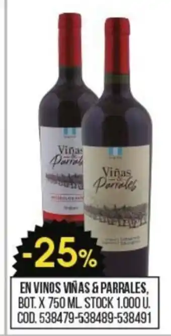 En Vinos Viñas & Parrales
