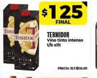 Supermayorista Vital Termidor Vino tinto intenso x1lt oferta