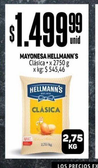 Makro Mayonesa Hellmann's oferta