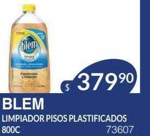 Masivos Blem limpiador pisos plastificados oferta