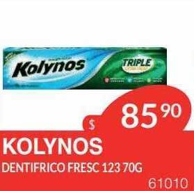 Masivos Kolynos dentifrico fresc 123 oferta