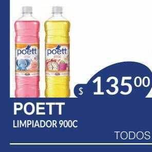 Masivos Poett limpiador oferta