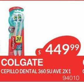 Masivos Colgate cepillo dental 360 suave oferta
