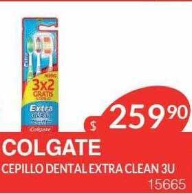 Masivos Colgate cepillo dental extra clean oferta