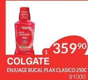 Masivos Colgate enjuage bucal plax clasico oferta