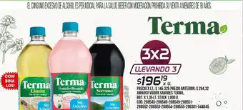 Amargo varios sabores terma