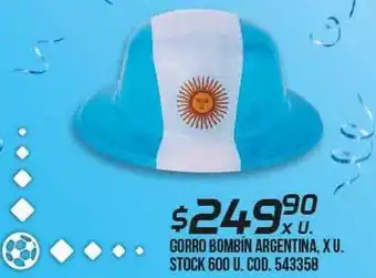 Coto Gorro bombín argentina oferta
