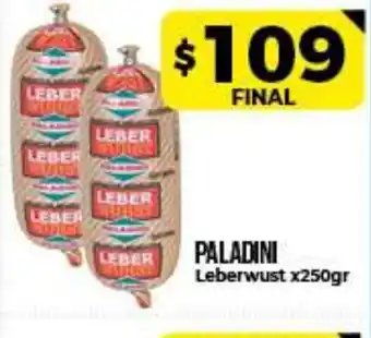 Supermayorista Vital Paladini Leberwust x250gr oferta