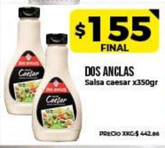 Supermayorista Vital Dos Anclas Salsa caesar x350gr oferta