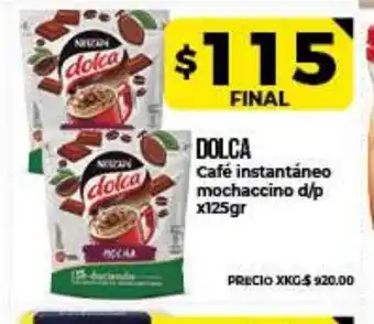Supermayorista Vital Dolca Cafè instantáneo mochaccino x 125gr oferta