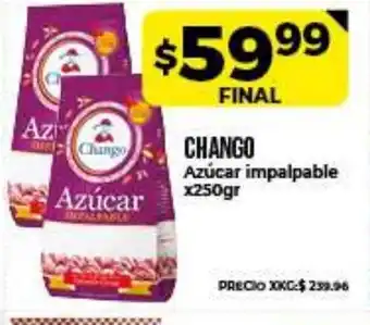 Supermayorista Vital Chango Azúcar impalpable x250gr oferta