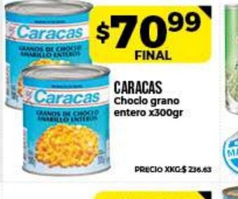 Supermayorista Vital Caracas Choclo grano entero x300gr oferta