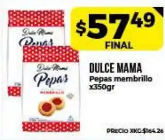 Supermayorista Vital Dulce Mama Pepas membrillo x 350gr oferta