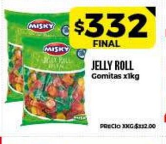 Supermayorista Vital Jelly Roll Gomitas x 1kg oferta
