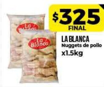 Supermayorista Vital La Blanca Nuggets de pollo x 1.5kg oferta