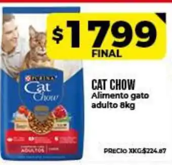 Supermayorista Vital Cat Chow Alimento gato adulto 8kg oferta