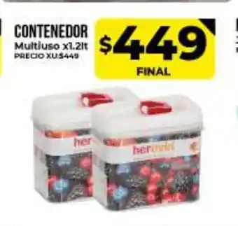 Supermayorista Vital Contenedor Multiuso x 1.2lts oferta