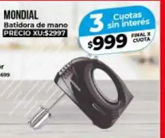 Supermayorista Vital Mondial Batidora de mano oferta