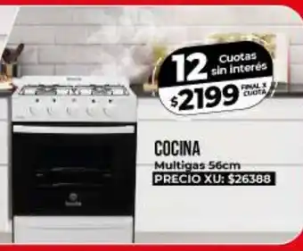 Supermayorista Vital Cocina Multigas 56cm oferta