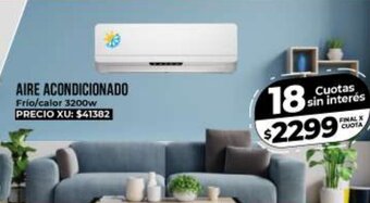 Aire Acondicionador frio/calor 3200W