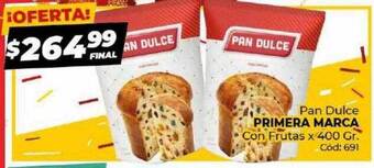Diarco Pan dulce primera marca con frutas oferta