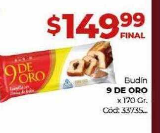 Diarco Budin 9 de oro oferta