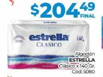 Diarco Algodón estrella clásico oferta