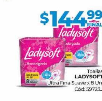 Diarco Toallas ladysoft ultra fina suave oferta