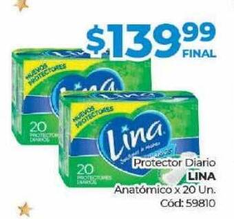 Diarco Protector diario lina anatómico oferta