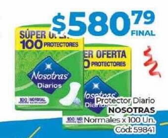Diarco Protector diario nosotras normales oferta