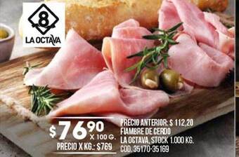 Coto Fiambre de cerdo la octava oferta