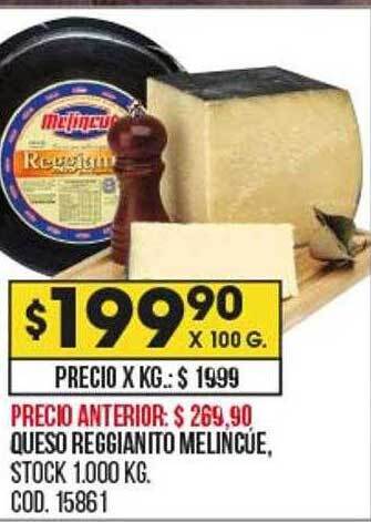 Coto Queso reggianito melincue oferta