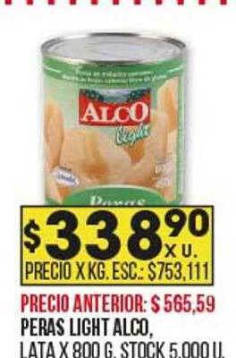 Coto Peras light alco oferta